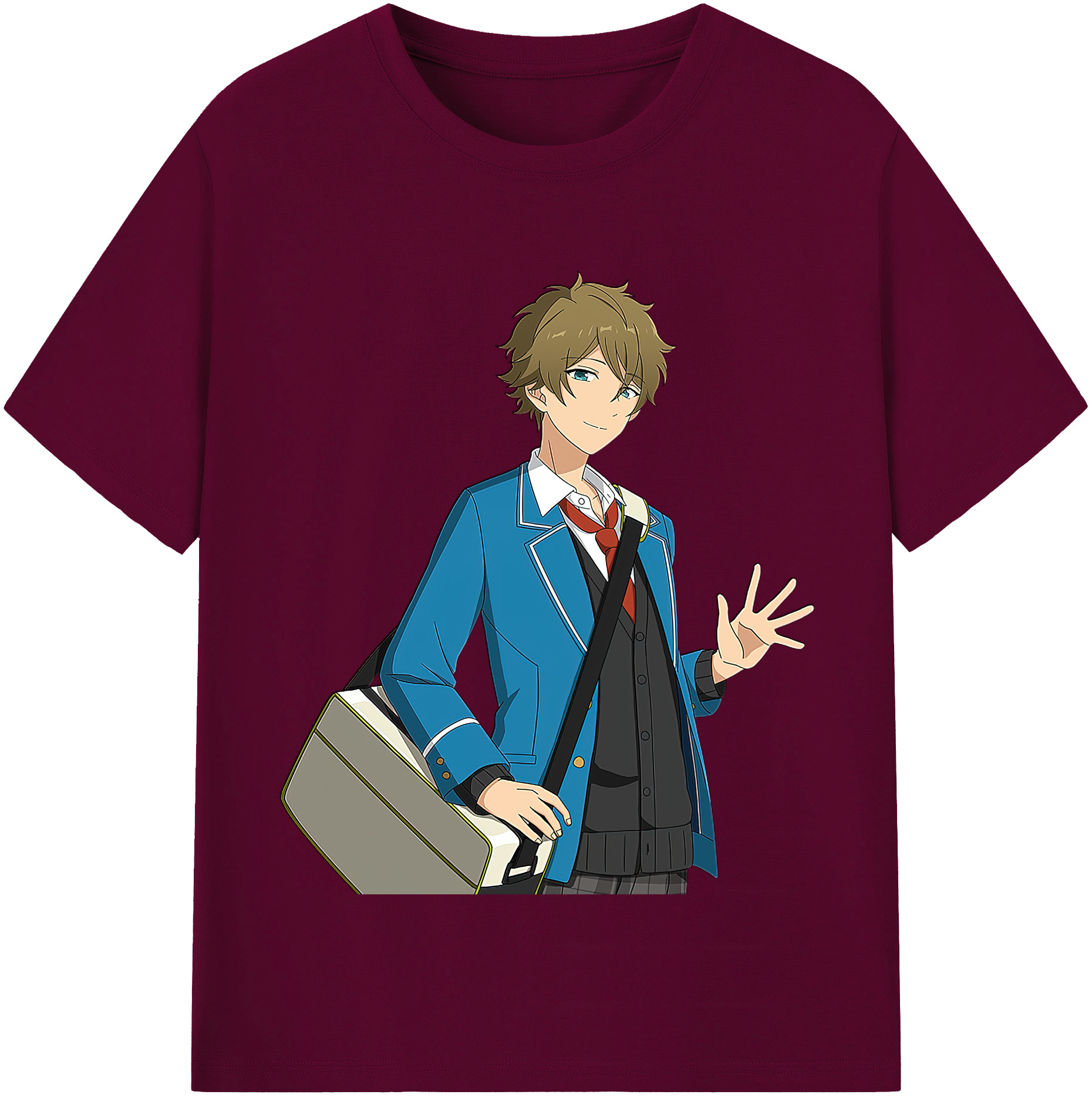 （画像用） あんさんぶるスターズ! Ensemble Stars レディースカジュアルプリントTシャツ（綿100％）